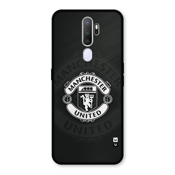 Manchester United Metal Back Case for Oppo A5 (2020)