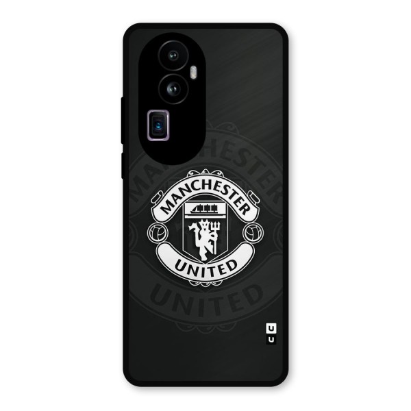 Manchester United Metal Back Case for Oppo Reno10 Pro Plus