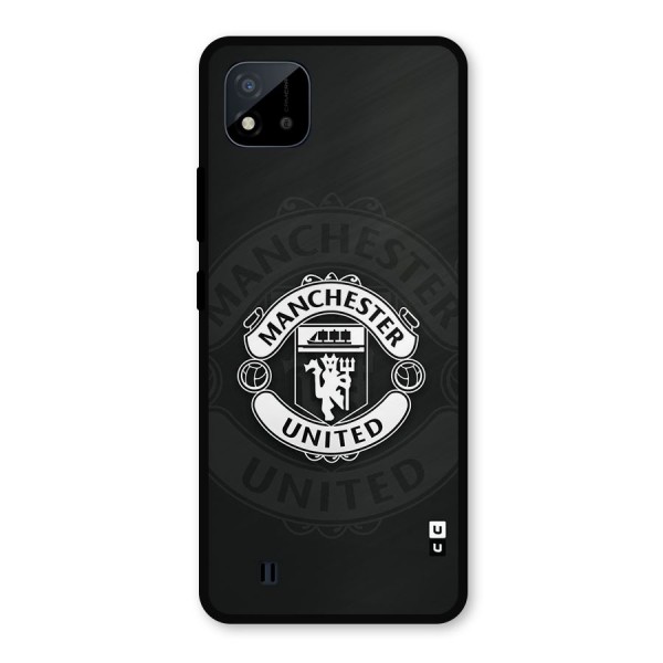 Manchester United Metal Back Case for Realme C11 2021