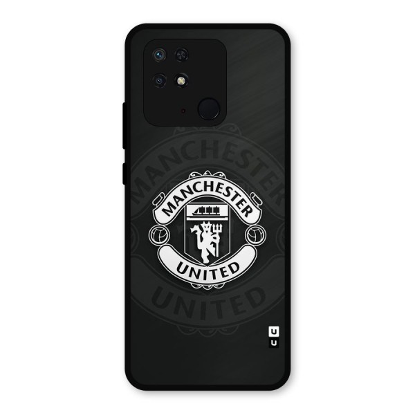 Manchester United Metal Back Case for Redmi 10