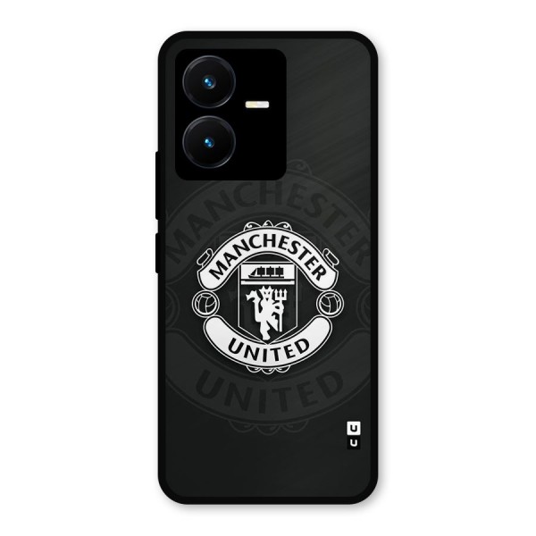 Manchester United Metal Back Case for Vivo Y22s