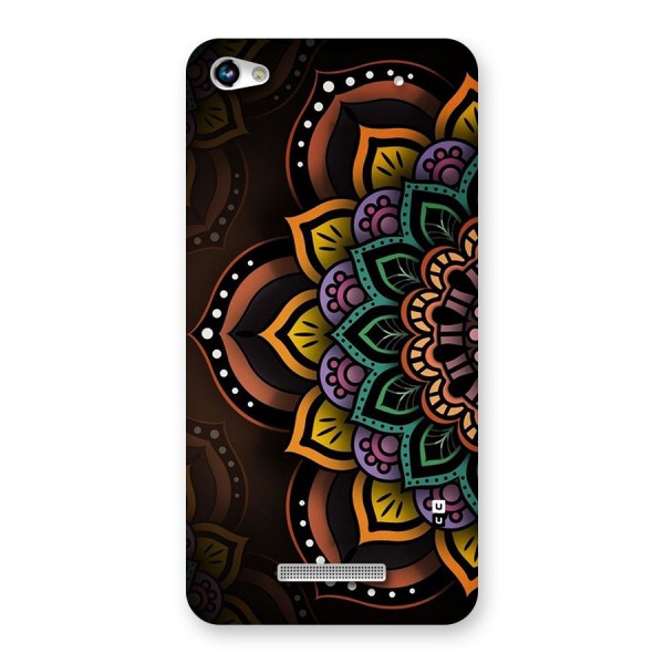 Mandala Artist Back Case for Canvas Hue 2 A316