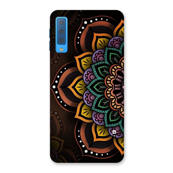 Mandala Artist Back Case for Galaxy A7 (2018)