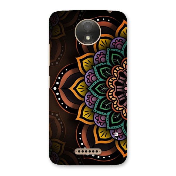 Mandala Artist Back Case for Moto C Plus