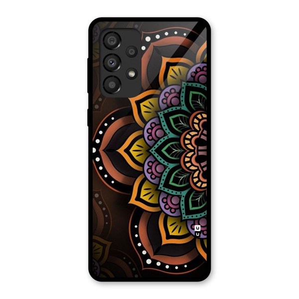 Mandala Artist Glass Back Case for Galaxy A33 5G