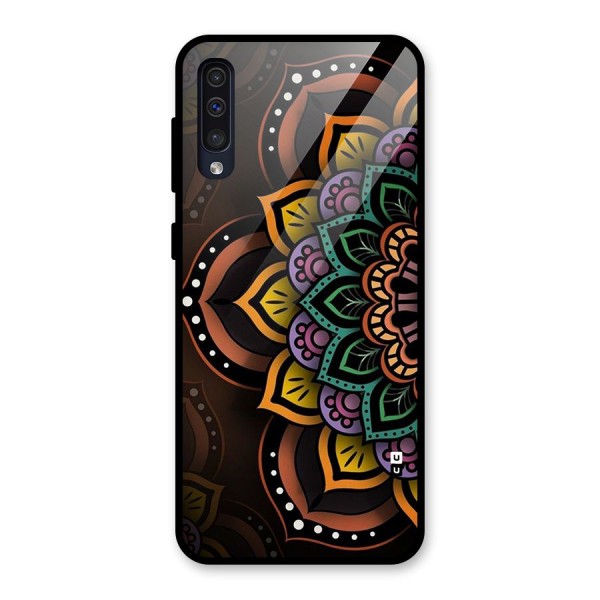 Mandala Artist Glass Back Case for Galaxy A50s