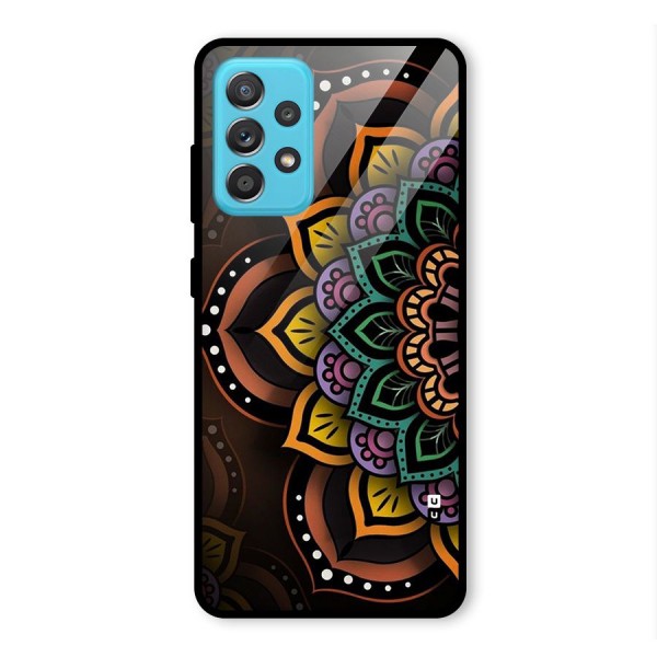 Mandala Artist Glass Back Case for Galaxy A52s 5G