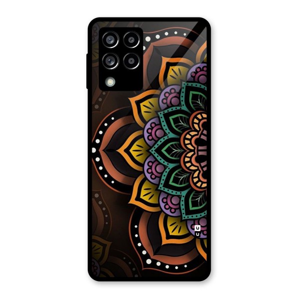 Mandala Artist Glass Back Case for Galaxy M53 5G