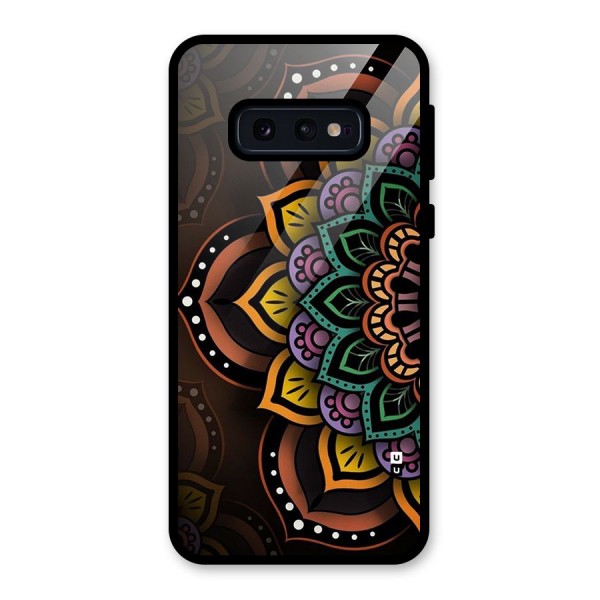 Mandala Artist Glass Back Case for Galaxy S10e