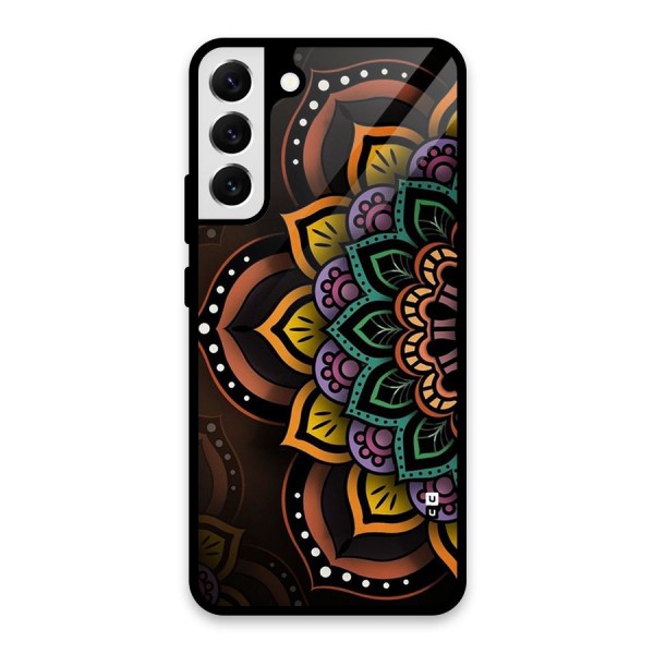 Mandala Artist Glass Back Case for Galaxy S22 Plus 5G