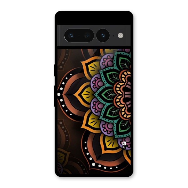 Mandala Artist Glass Back Case for Google Pixel 7 Pro