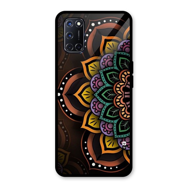 Mandala Artist Glass Back Case for Oppo A52