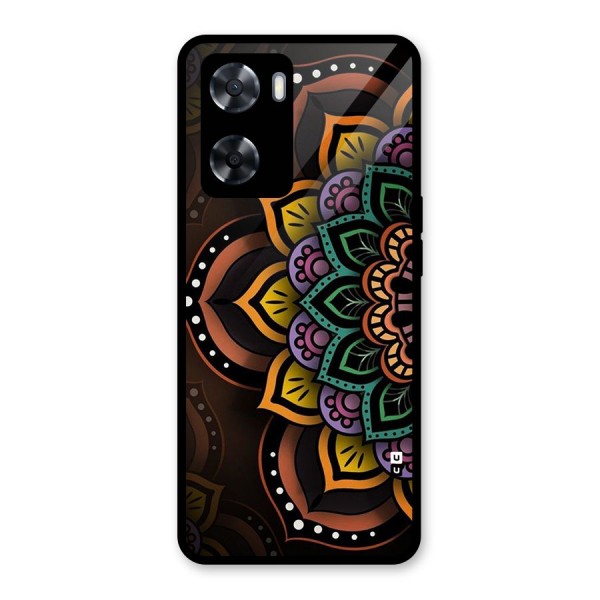 Mandala Artist Glass Back Case for Oppo A57 2022