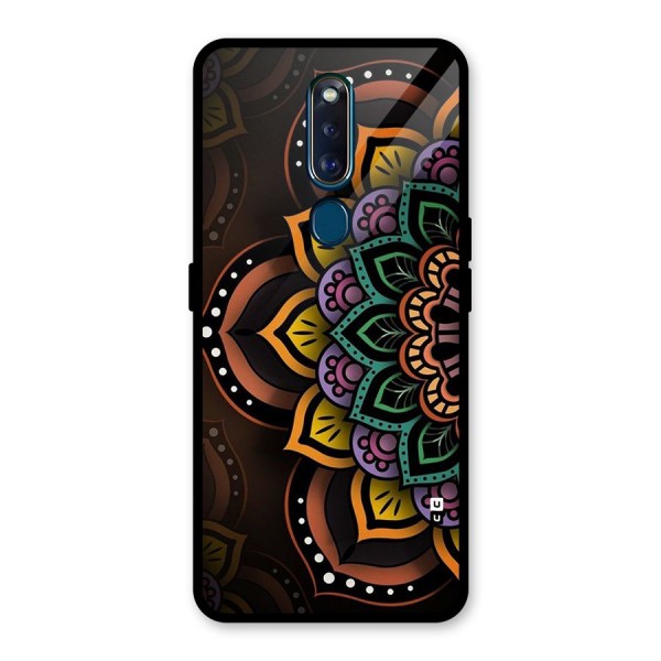 Mandala Artist Glass Back Case for Oppo F11 Pro