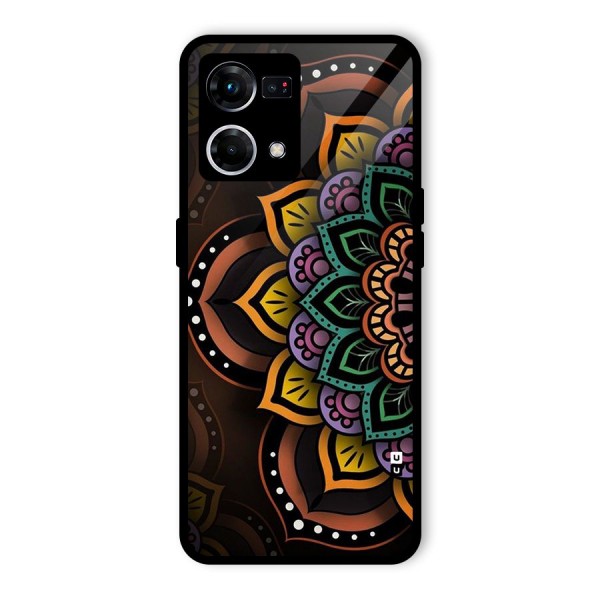 Mandala Artist Glass Back Case for Oppo F21s Pro 4G