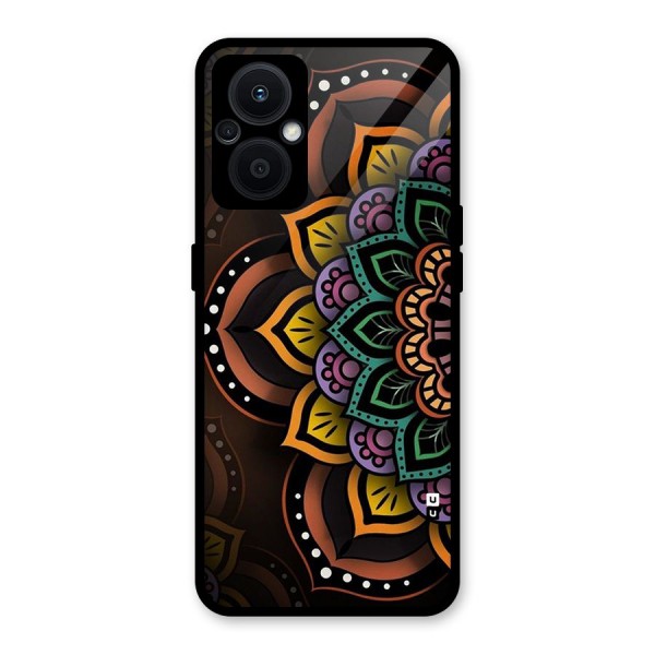 Mandala Artist Glass Back Case for Oppo F21s Pro 5G