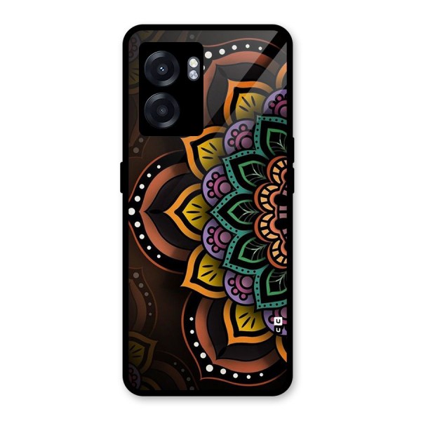 Mandala Artist Glass Back Case for Oppo K10 (5G)