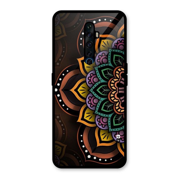 Mandala Artist Glass Back Case for Oppo Reno2 Z