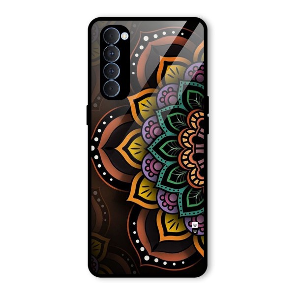 Mandala Artist Glass Back Case for Oppo Reno4 Pro