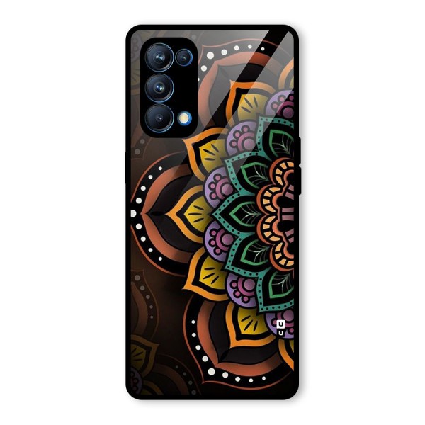 Mandala Artist Glass Back Case for Oppo Reno5 Pro 5G