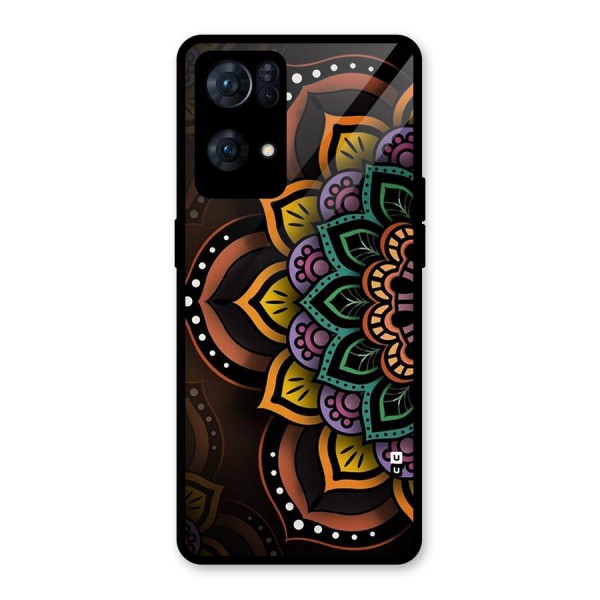 Mandala Artist Glass Back Case for Oppo Reno7 Pro 5G