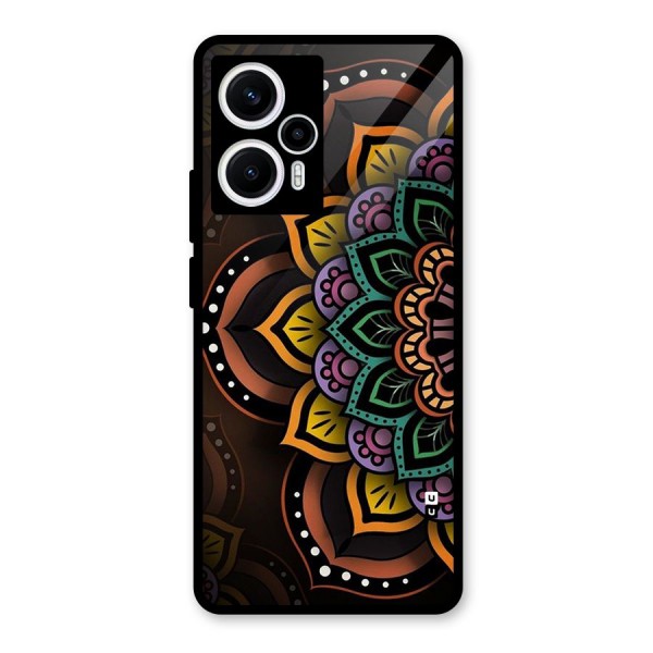 Mandala Artist Glass Back Case for Poco F5