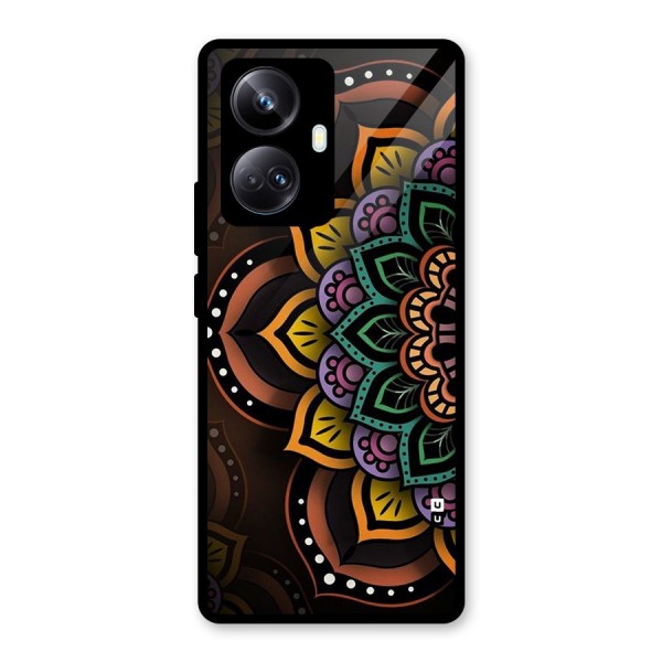 Mandala Artist Glass Back Case for Realme 10 Pro Plus