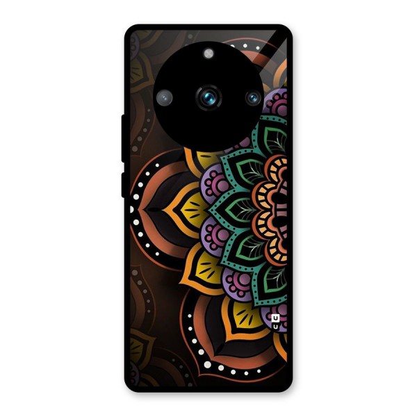 Mandala Artist Glass Back Case for Realme 11 Pro Plus