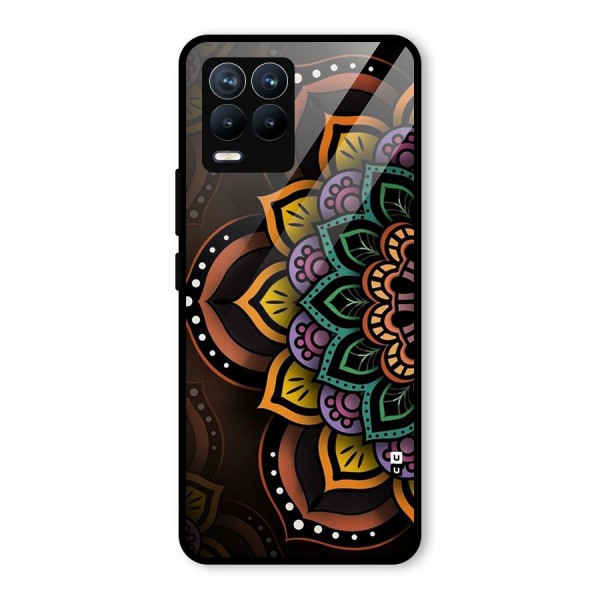 Mandala Artist Glass Back Case for Realme 8