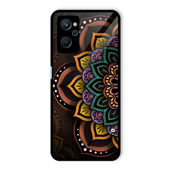 Mandala Artist Glass Back Case for Realme 9i