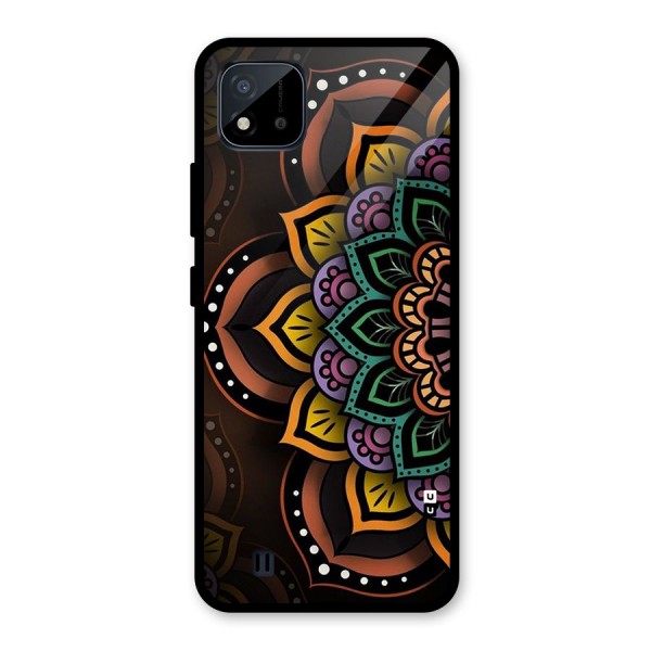 Mandala Artist Glass Back Case for Realme C11 2021