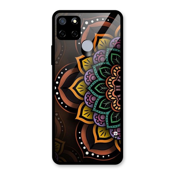 Mandala Artist Glass Back Case for Realme C12