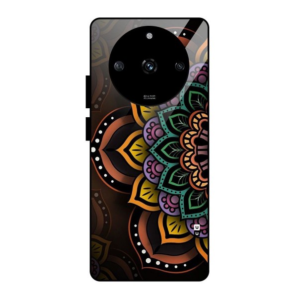 Mandala Artist Glass Back Case for Realme Narzo 60 5G