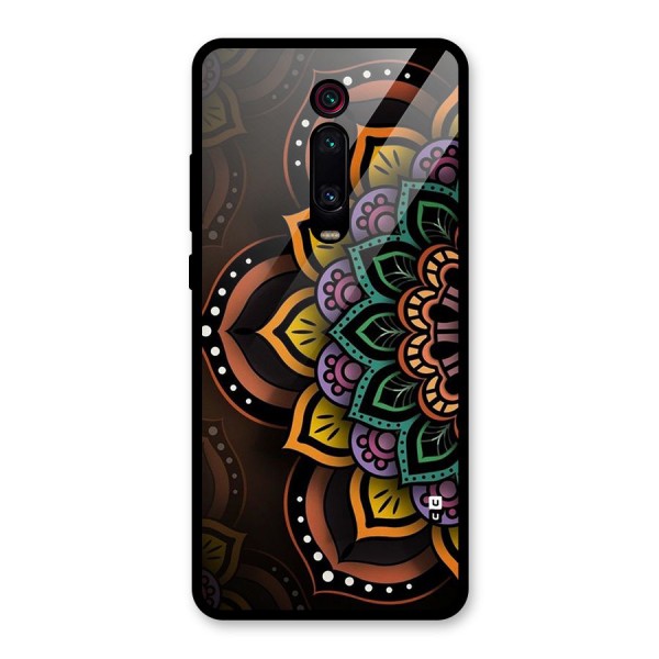 Mandala Artist Glass Back Case for Redmi K20