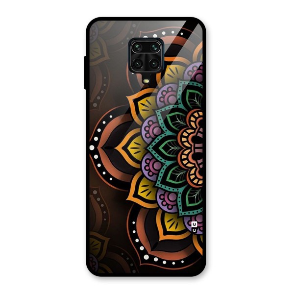 Mandala Artist Glass Back Case for Redmi Note 10 Lite