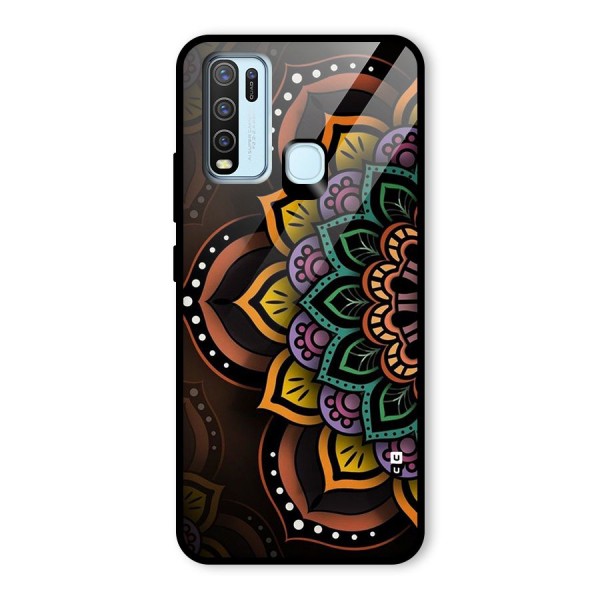 Mandala Artist Glass Back Case for Vivo Y50