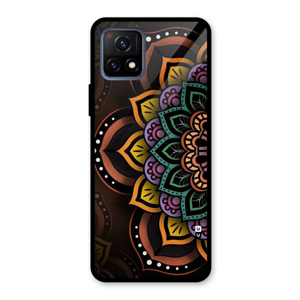 Mandala Artist Glass Back Case for Vivo Y72 5G