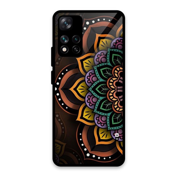 Mandala Artist Glass Back Case for Xiaomi 11i HyperCharge 5G