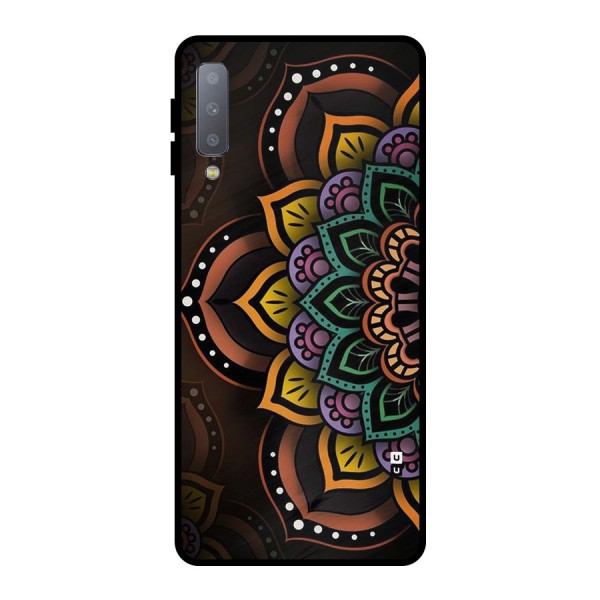 Mandala Artist Metal Back Case for Galaxy A7 (2018)