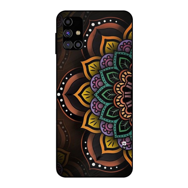 Mandala Artist Metal Back Case for Galaxy M31s