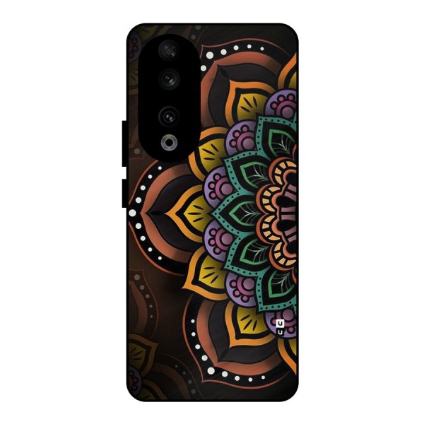 Mandala Artist Metal Back Case for Honor 90