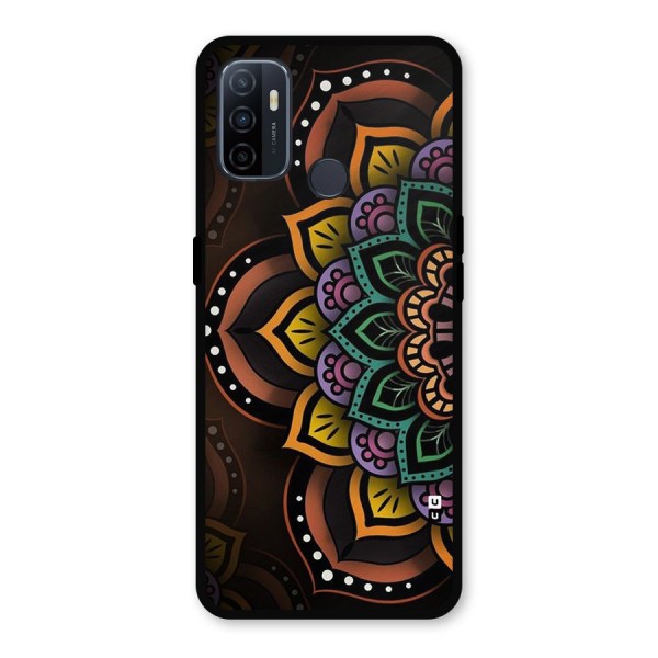 Mandala Artist Metal Back Case for Oppo A53