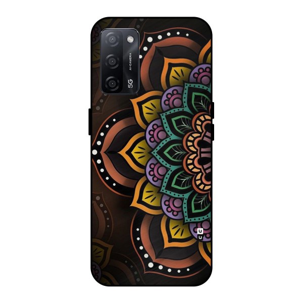 Mandala Artist Metal Back Case for Oppo A53s 5G