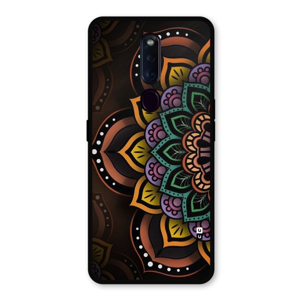 Mandala Artist Metal Back Case for Oppo F11 Pro