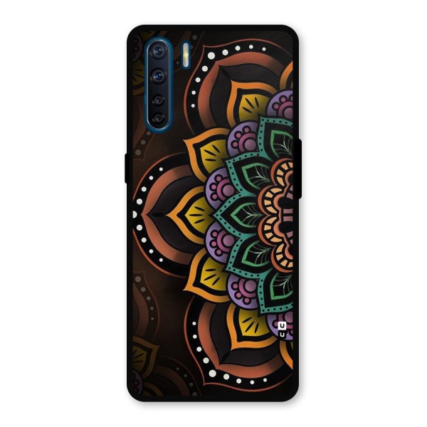 Mandala Artist Metal Back Case for Oppo F15