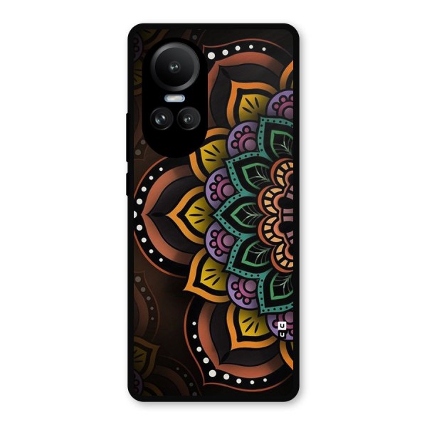 Mandala Artist Metal Back Case for Oppo Reno10 Pro