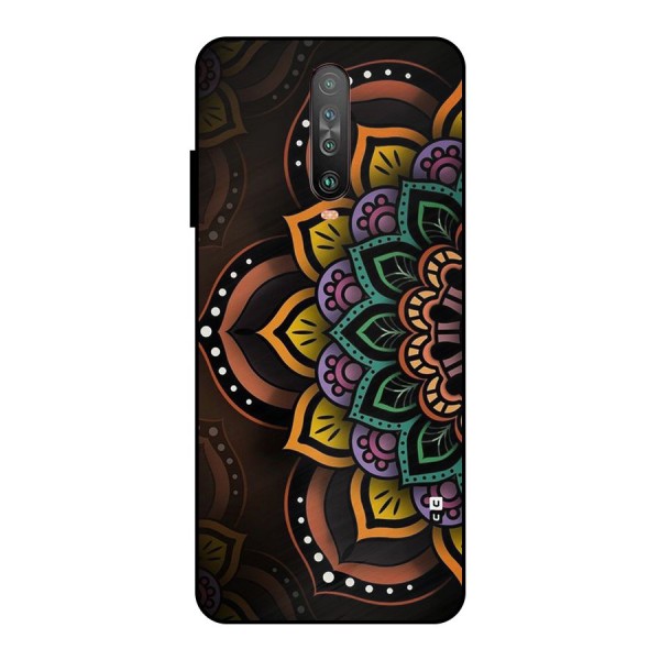 Mandala Artist Metal Back Case for Poco X2