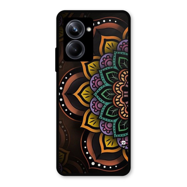 Mandala Artist Metal Back Case for Realme 10 Pro