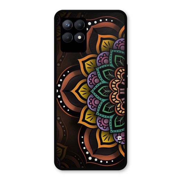 Mandala Artist Metal Back Case for Realme 8i