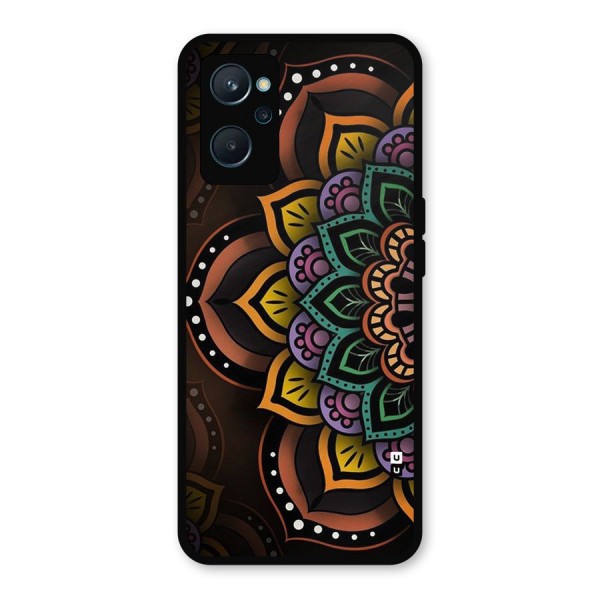 Mandala Artist Metal Back Case for Realme 9i